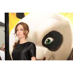Анджелина Джоли на премиерата на "Кунг-фу панда 2"