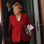Ангела Меркел на заседание на кабинета