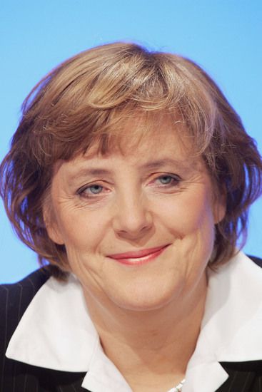 Ангела Меркел, преди да стане канцлер