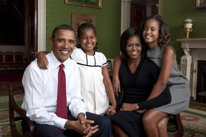 Сем. Обама - семеен портрет от Ани Лейбовиц