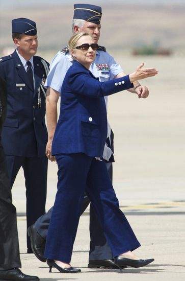 Хилари Клинтън в Испания