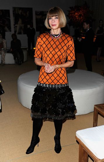 Ана Уинтур на наградите CFDA/Vogue Fashion Fund