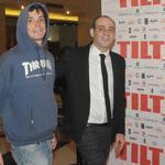 Явор Бахаров и Борислав Чучков на премиерата на "ТИЛТ"