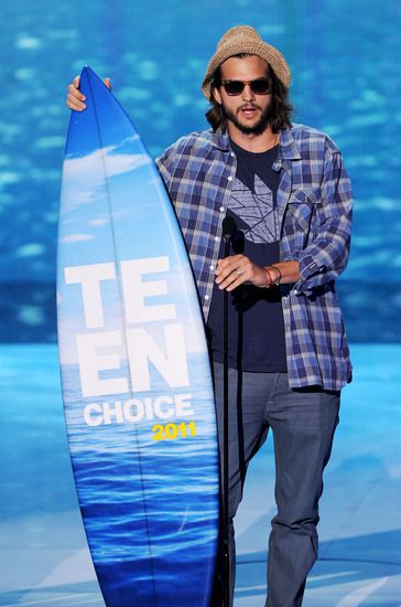 Аштън Къчър на наградите Teen Choice