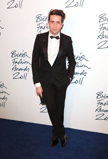 Ник Гримшоу на Британските награди за мода