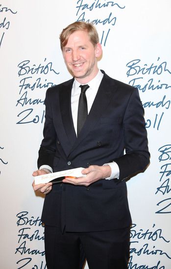 Кристофър Рейбън на Британските награди за мода 2011