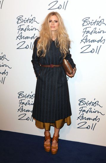 Лаура Бейли на Британските награди за мода 2011