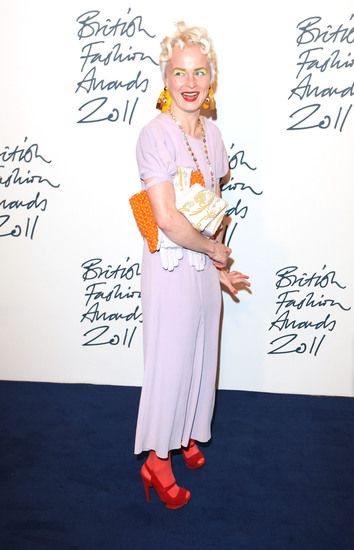 Луис Грей на Британските награди за мода 2011