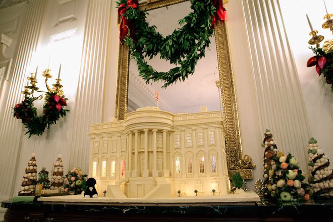 Белия дом от шоколад