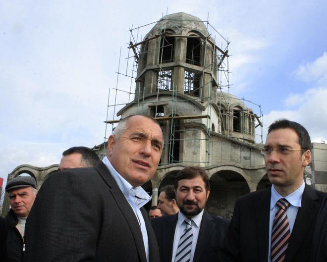 Борисов и кмета Димитър Николов в Бургас