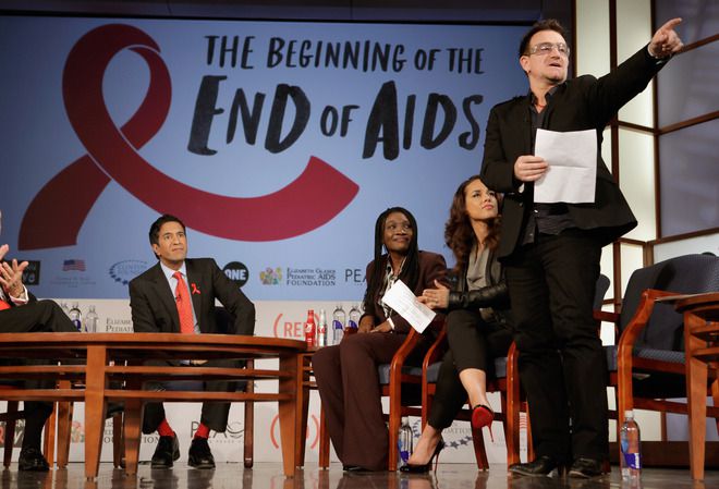 Анти-СПИН дискусия с Боно