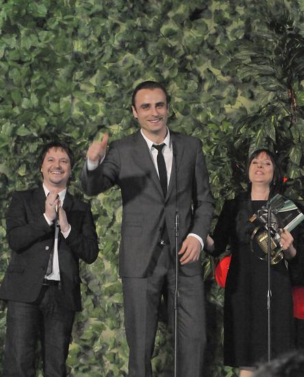 Димитър Бербатов с награда от "БГ радио", 2009