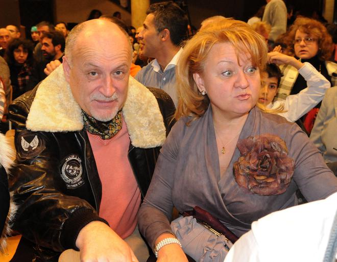 Данчо Караджов с жена си