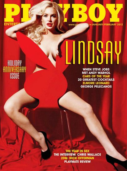 Линдзи Лоън за Playboy