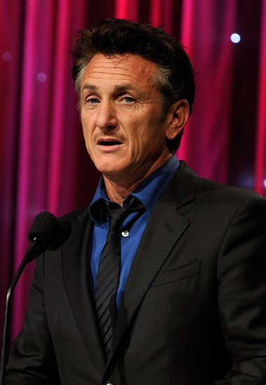 Шон Пен като оратор на УНИЦЕФ