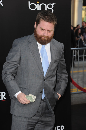 Зак Галифанакис на премиера в Калифорния