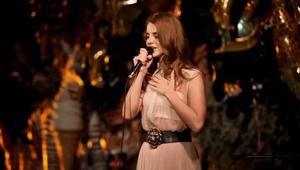 Лана Дел Рей по време на парти на Mulberry