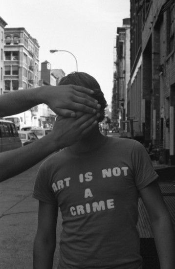 Art is not a crime.