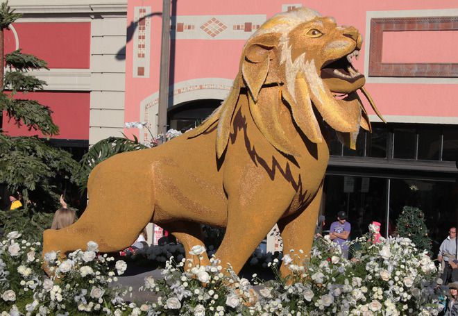 Цар Лъв в парада на розите