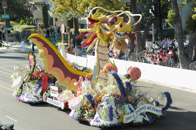 Китайски дракон на парада