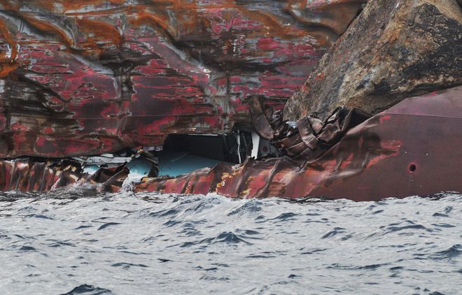 "Коста Конкордия" край фаталния риф