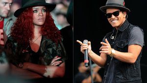 Риана и Бруно Марс