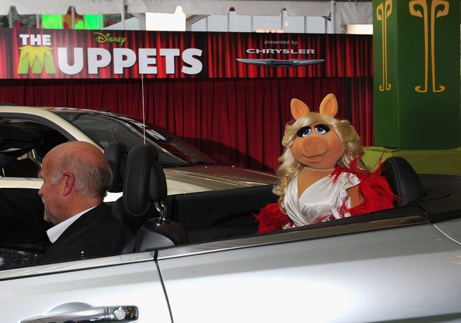 Мис Пиги на премиерата