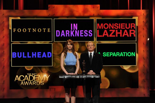 Чуждоезичните филми за "Оскар 2012"