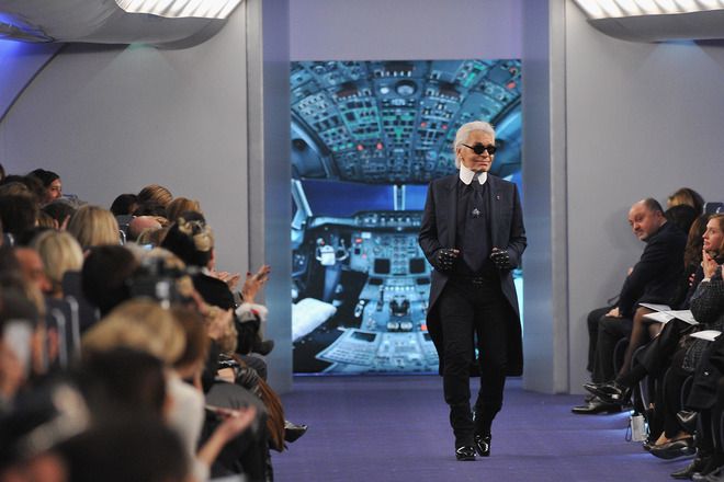 Карл Лагерфелд и "Шанел"