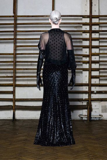 Givenchy висша мода пролет'12 | 10 гръб