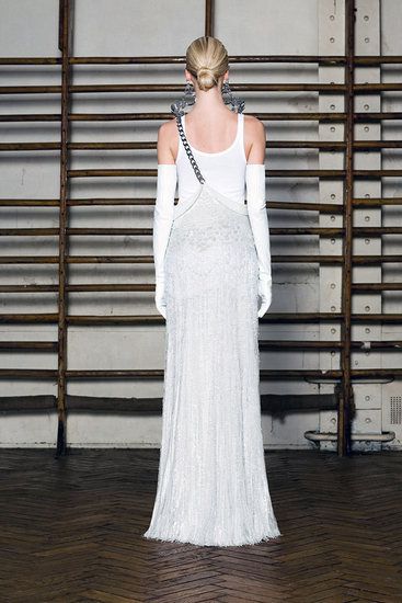 Givenchy висша мода пролет'12 | 7 гръб