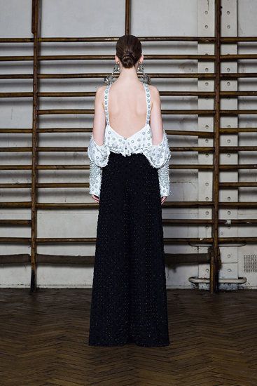 Givenchy висша мода пролет'12 | 6 гръб