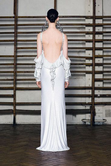 Givenchy висша мода пролет'12 | 5 гръб
