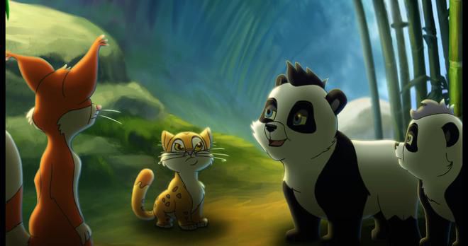 Малката голяма панда 3D