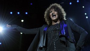 Уитни Хюстън на концерт в Италия