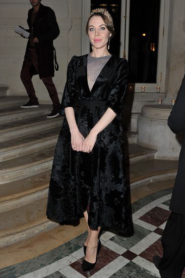 Уляна Сергеенко на ревюто на "Валентино"