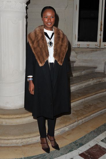 Шала Монрок на ревюто на "Валентино"