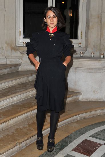 Делфина Делетрез Фенди на ревюто на "Валентино"