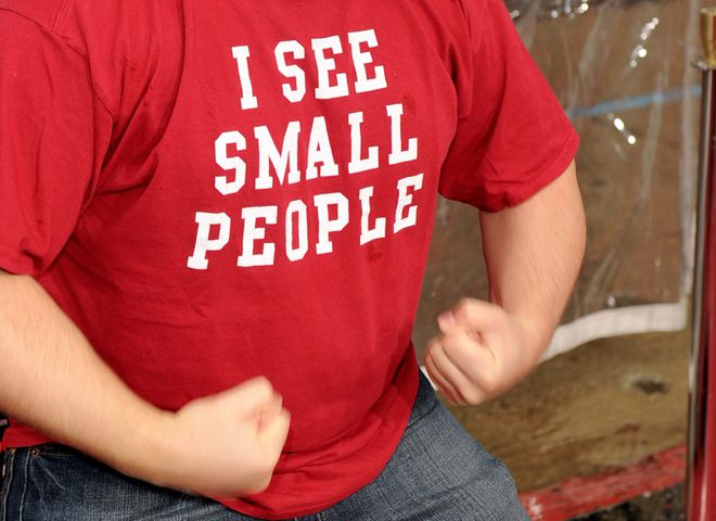 Джак Блак на премиерата на "Гъливер"