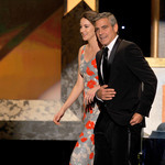 Джордж Клуни с "дъщеря си"