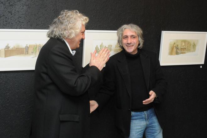 Изложба на Ясен Гюзелев, февруари 2012