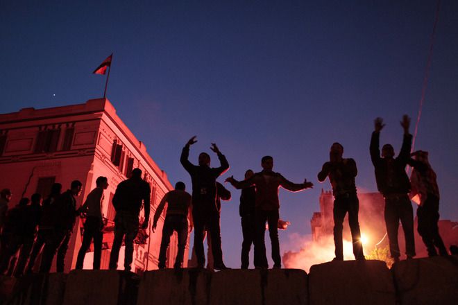 Демонстранти в Египет