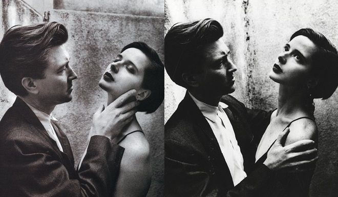 Дейвид Линч и Изабела Роселини