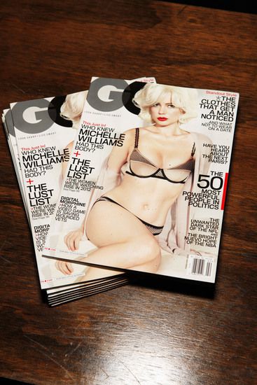 Мишел Уилямс на корицата на GQ