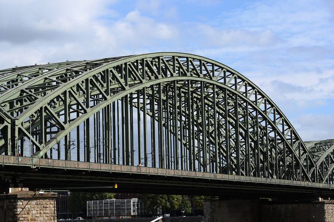 Мостът с катинарите в Кьолн