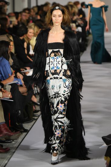 Оскар де ла Рента за есен 2012, Ню Йорк