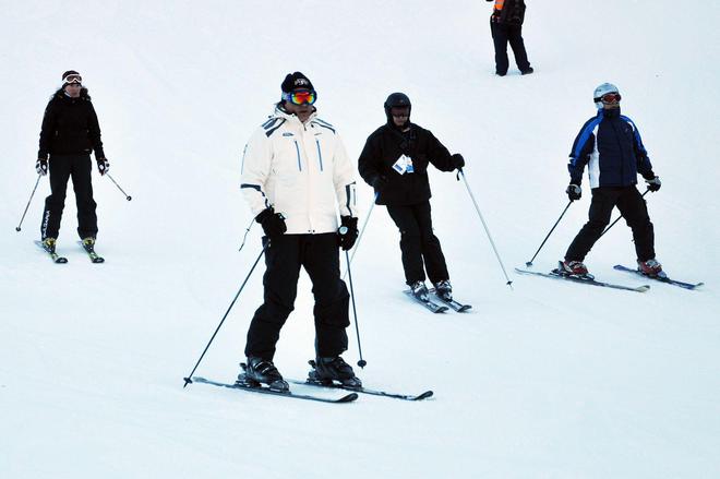 Бойко Борисов на ски