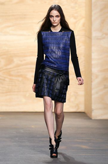Ревюто на Proenza Schouler, есен 2012