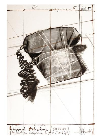 Christo "Wrapped Telephone"