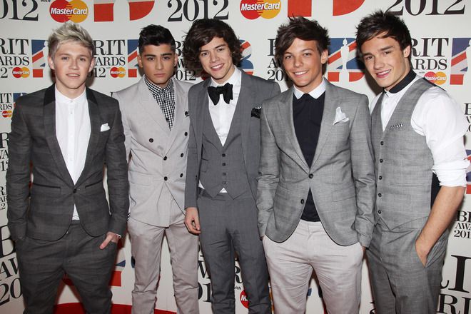 One direction brits 2012